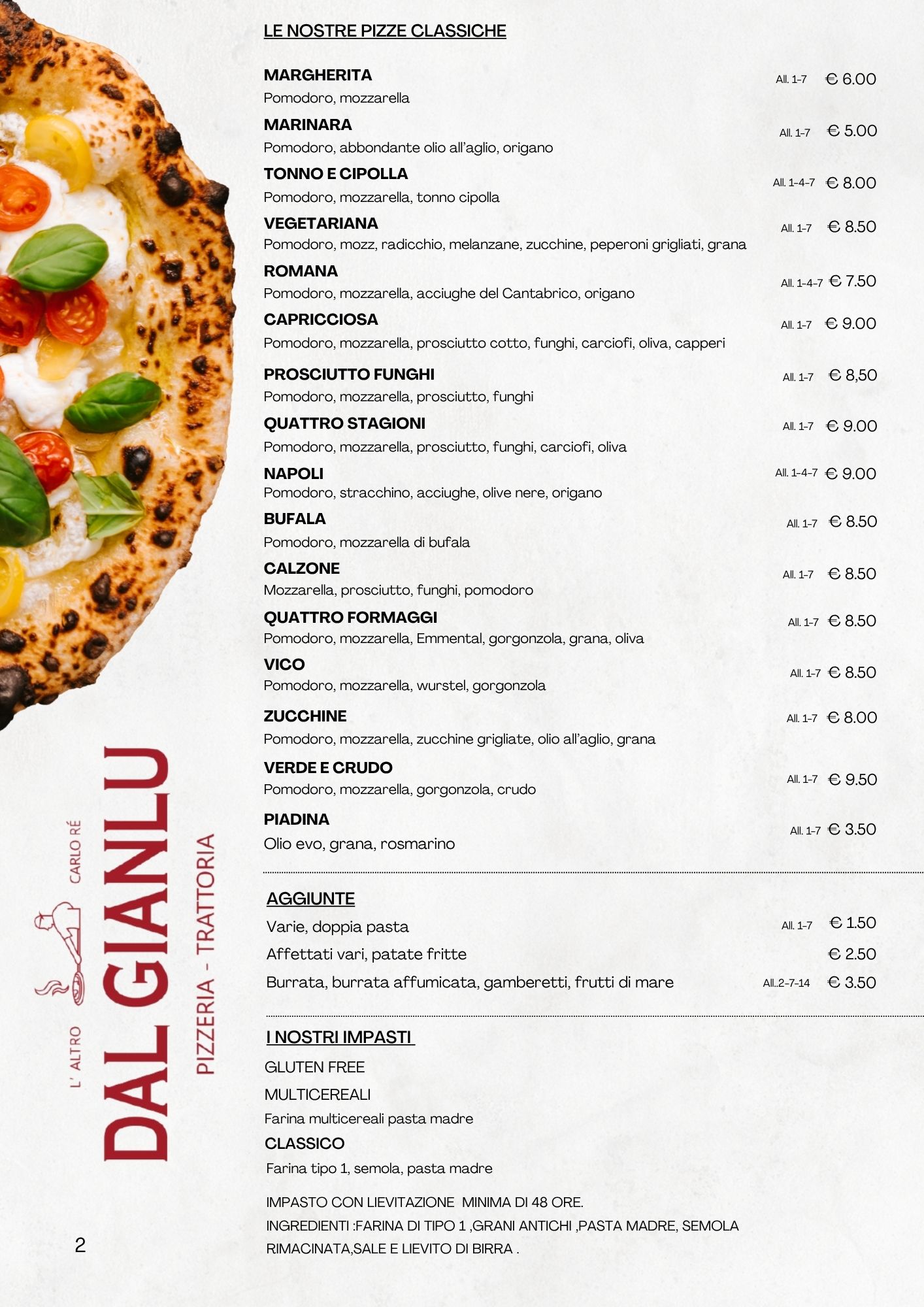 Pizze Classiche - Pagina 2