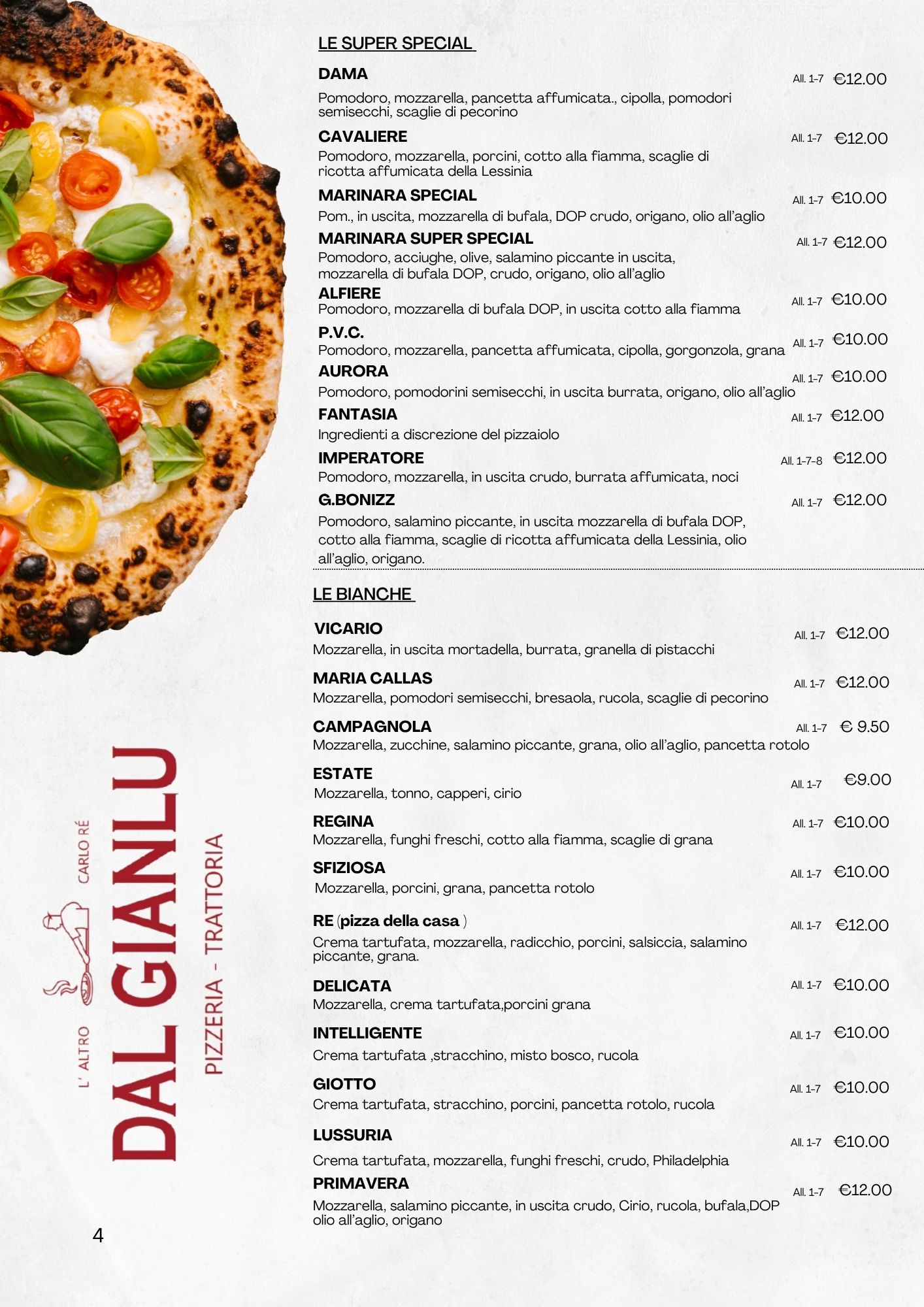 Super Special e Bianche